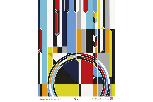 Big Ben 2012 by Sarah Morris | 12 Oddly Artsy Posters for the