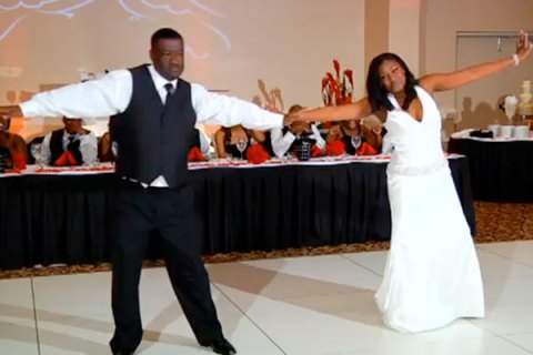 Father-daughter wedding dance