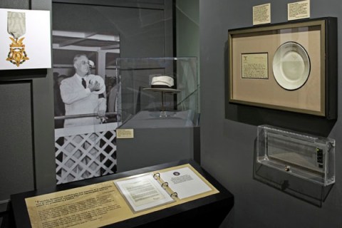A new exhibit dedicated to the OSS has opened at the CIA in house museum in Arlington, Virginia.