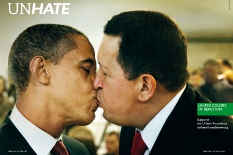 Obama Chaves Unhate Benetton ad