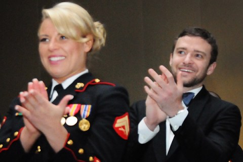 Justin Timberlake, Marine Corps Ball