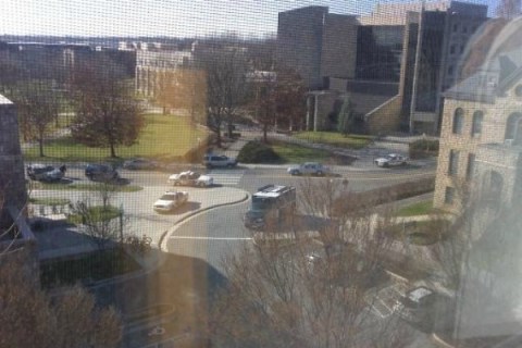 Police on Virginia Tech campus