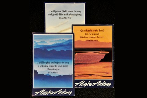 Airline Prayer Cards