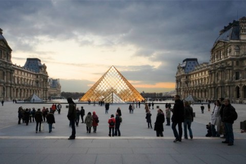 Louvre the world's most-visited museum