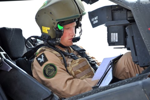 Prince Harry - Army Air Corps Apache Training