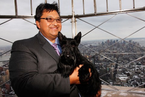 2010 Westminster Dog Show's "Best In Show" Visits The Empire State Building
