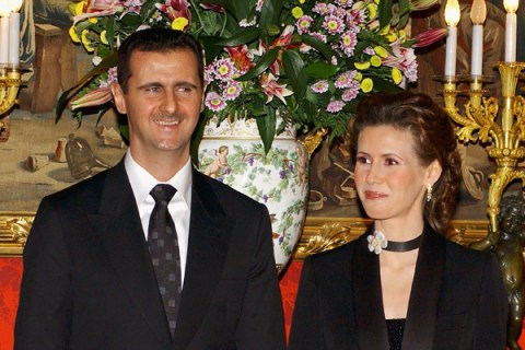 Spanish Royal Gala Dinner for Syrian president