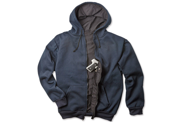 Concealed carry outlet hooded sweatshirt