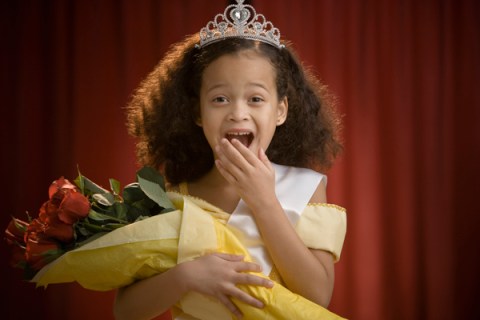Beauty queen, child pageants