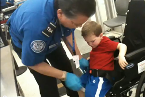 TSA Toddler Patdown