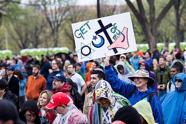 Atheists Gather for Reason Rally in Washington, D.C.