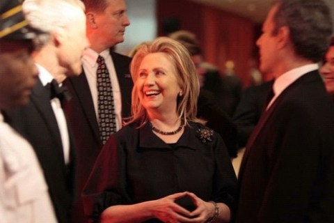 Secretary of State Hillary Clinton at the TIME 100 gala