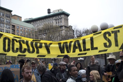 Occupy Wall Street Marches Against Police Brutality