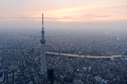 A view of Tokyo Skytree