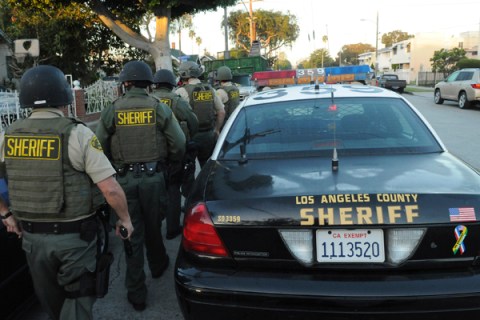 Los Angeles County Sheriff's Department deputies 