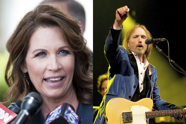 Tom Petty vs. Michele Bachmann Fight Songs Eleven Great