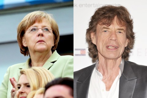 Merkel /  Rolling Stones