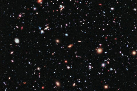Hubble extreme deep field image