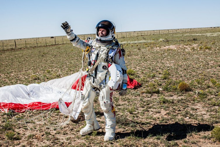 Felix Baumgartner Interview The Austrian Daredevil On His World Record Breaking Jump From Space Time Com