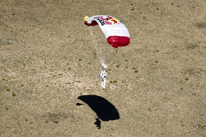 Felix Baumgartner's 18 Mile Space Jump