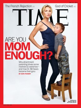 image: breast feeding mother TIME cover