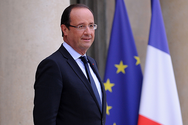 French president françois hollande image