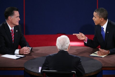 Obama And Romney Spar In Final Debate Before Presidential Election