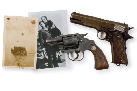 Bonnie and Clyde guns