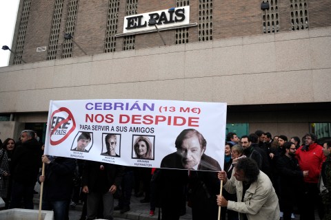 Spain Press Company Prisa Cuts