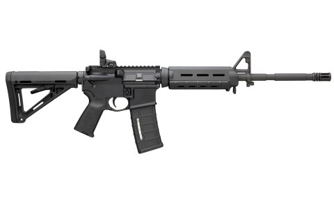 Image: Bushmaster .223 caliber Remington semiautomatic weapon, similar to the one reportedly used by Sandy Hook Elementary School killer Adam Lanza to shoot 20 children and six adults in Newtown, Conn.