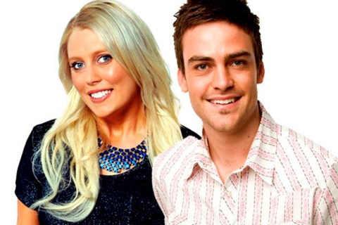 2day FM radio hosts Greig and Christian, pose in Sydney