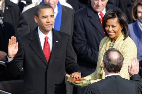 U.S. President Barack Obama Sworn In