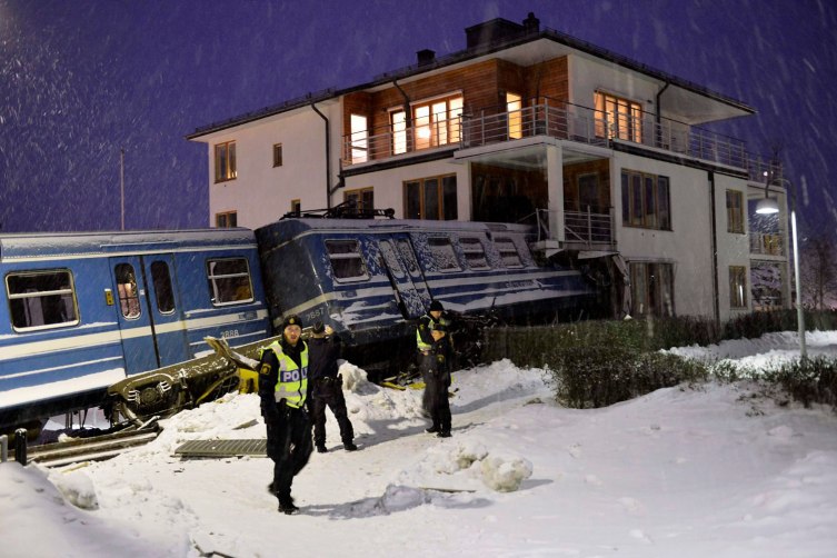 Cleaning Woman Steals Train, Crashes It Into House | TIME.com