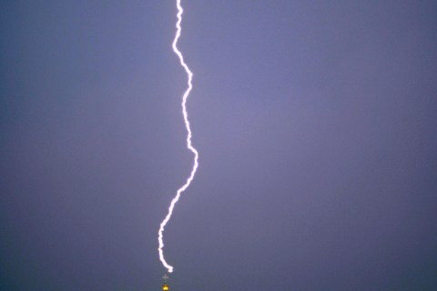 vatican lightning bolt