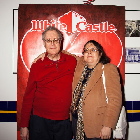 Larry Olin and Marie Murphy, White Castle 525 8th Avenue.