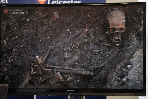 University Of Leicester Makes Announcement Following Discovery Of Human Remains Which Are Possibly King Richard III