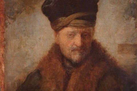Rembrandt's 'Bust of an old man in a fur cap'