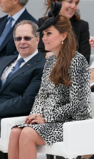 Britain's Catherine, Duchess of Cambridge attends a naming ceremony for the 'Royal Princess' cruise ship in Southampton, southern England