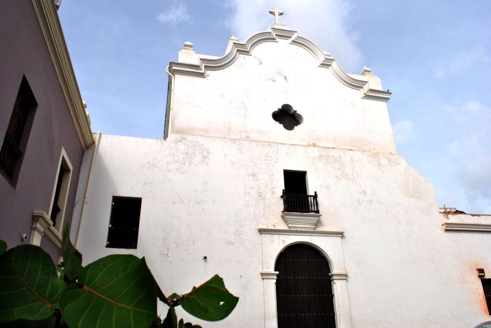 San Jose Church in Old San Juan, Puerto Rico.