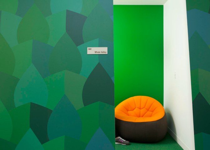 A colorful Google workspace.