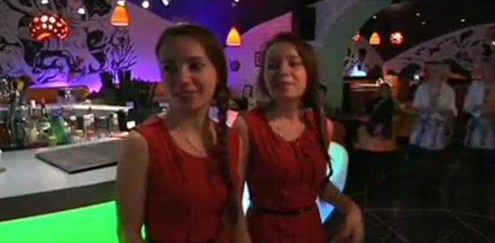 Only Twins Get Hired At This Moscow Restaurant