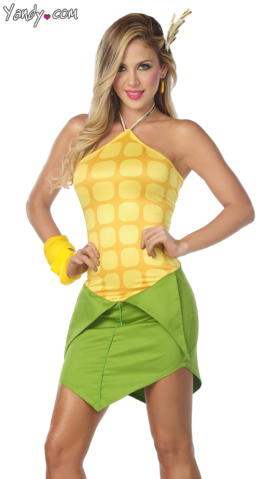 sexy corn halloween costume yandy