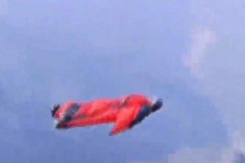 Wingsuit flight Victor Kovats