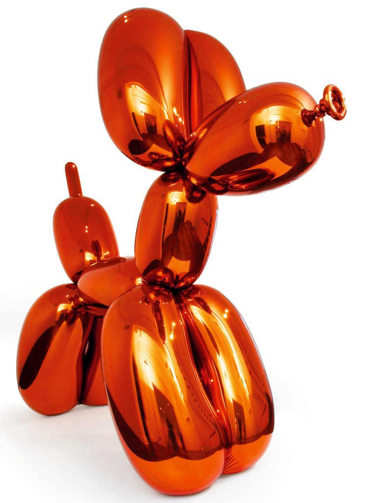 Louis Vuitton Balloon Dog Statue in Gold