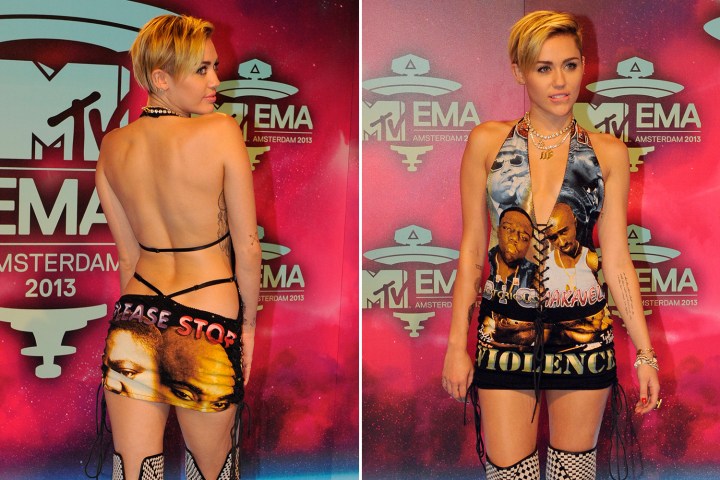 Miley Please - Miley Cyrus on the Red Carpet at MTV's European Music Awards | TIME.com