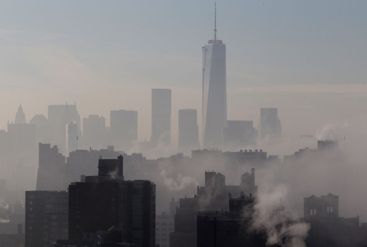 Weather in New York: Photos of Fog Covering Manhattan | TIME.com
