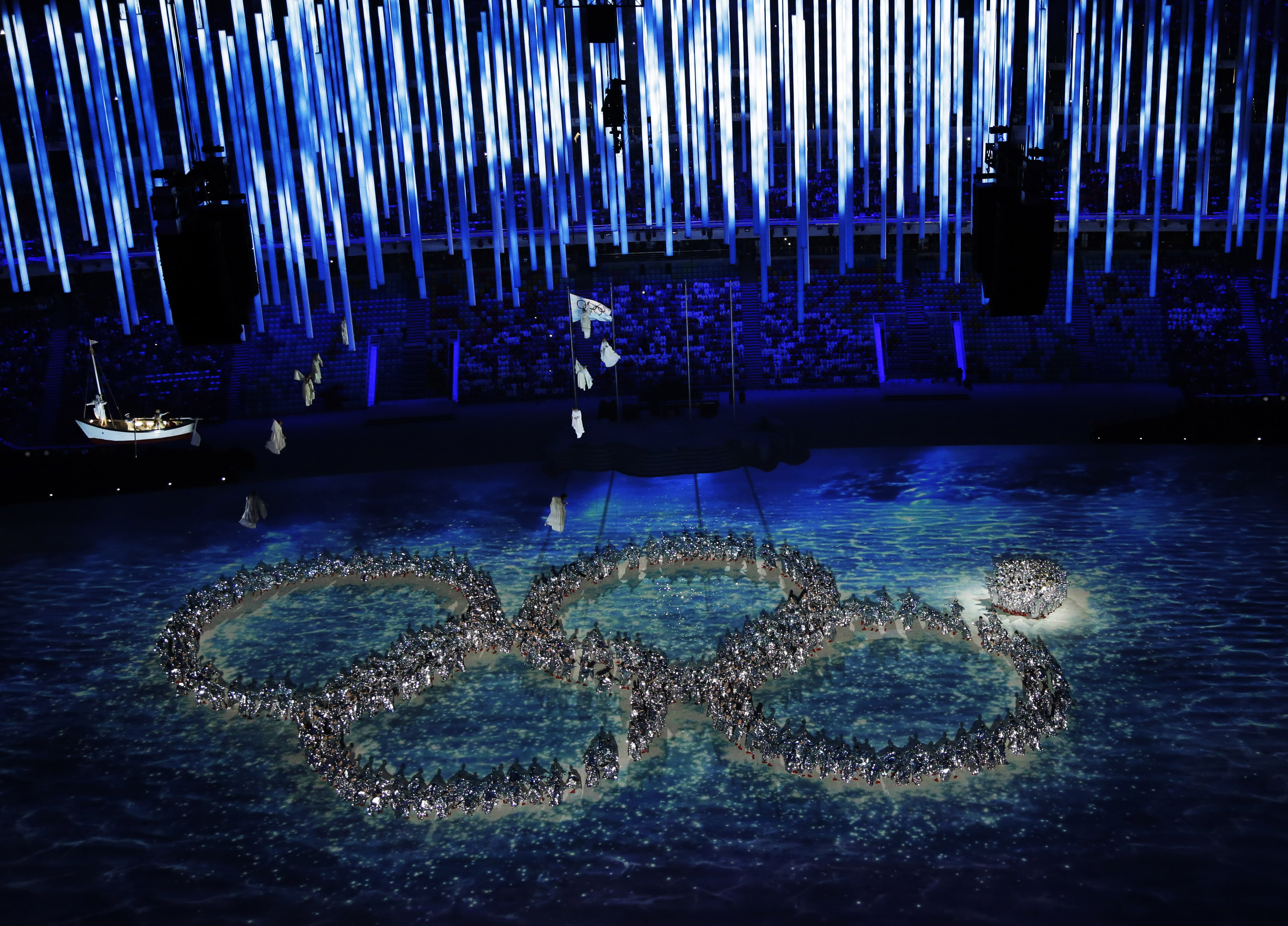 Beijing Olympics' opening ceremony dazzles with midwinter show - The Japan  News