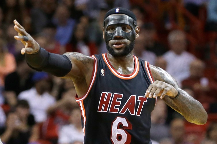 Miami Heat's LeBron James Mask Becomes a Meme | TIME.com