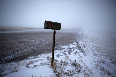 Williston North Dakota mailbox